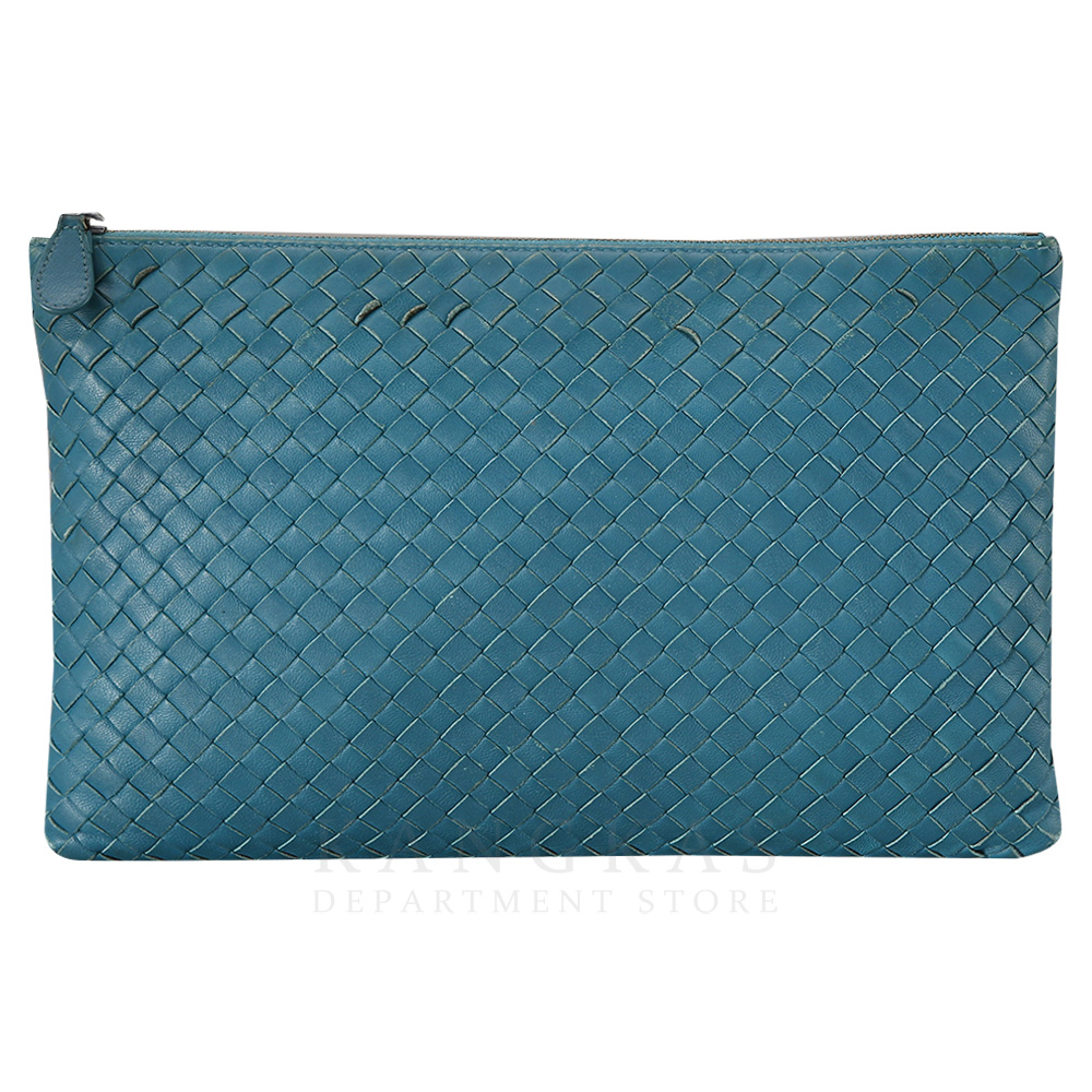 BOTTEGA VENETA(USED)보테가베네타 인트레치아토 위빙 파우치